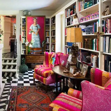 Eclectic interior design
